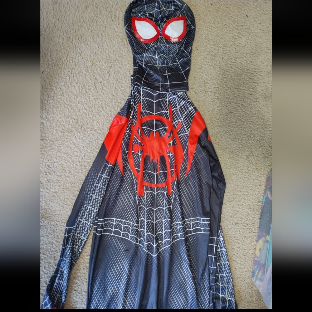 Spiderverse Miles Morales Suit Cosplay Costume